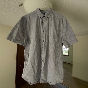 H&M Divided Silver Button Shirt